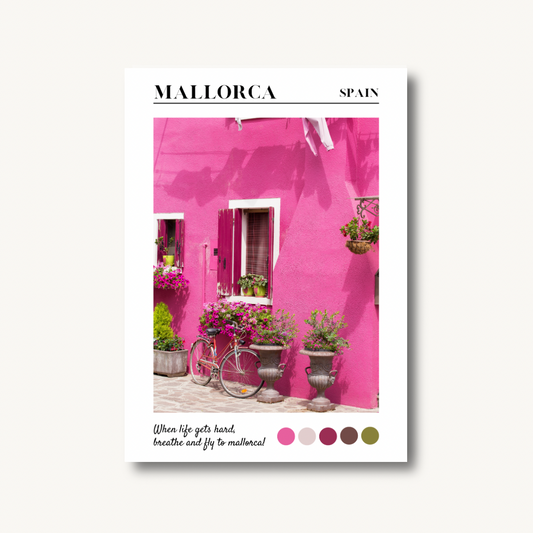 Mallorca Travel Print