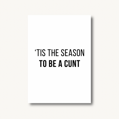 'Tis the Season Christmas Print