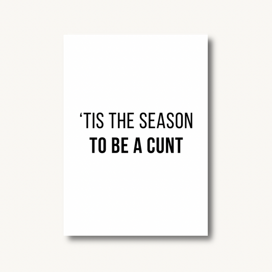 'Tis the Season Christmas Print