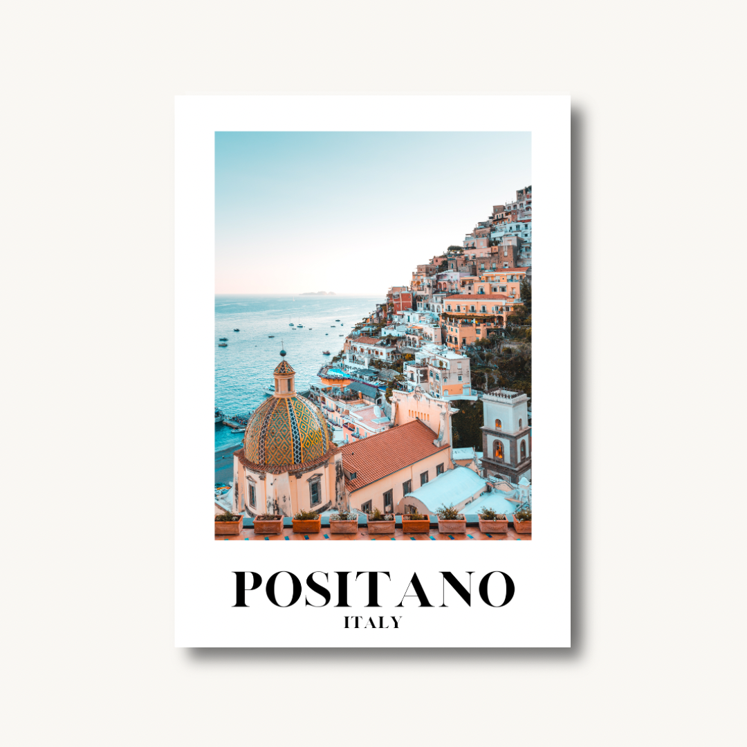 Positano Travel Print