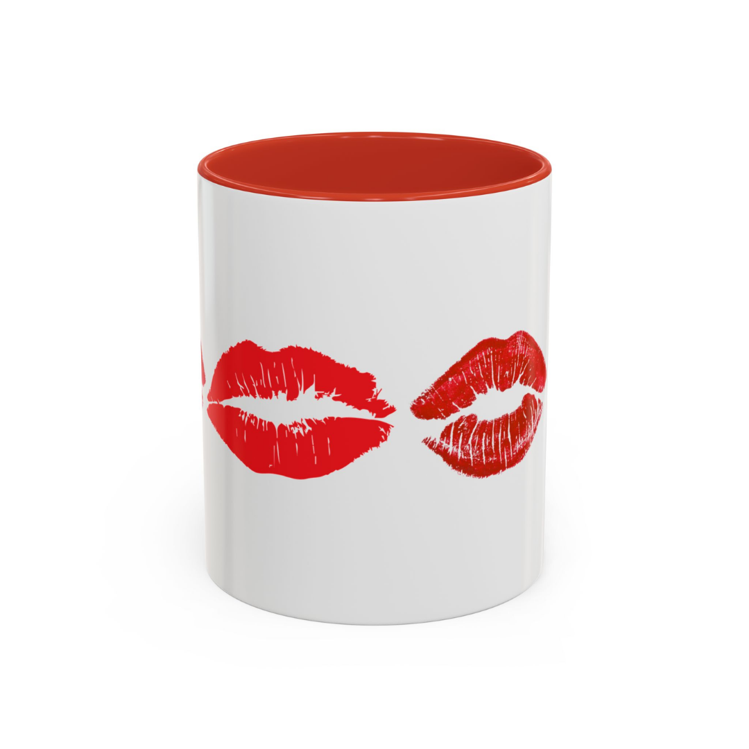 Red Kisses, 11oz Ceramic Mug