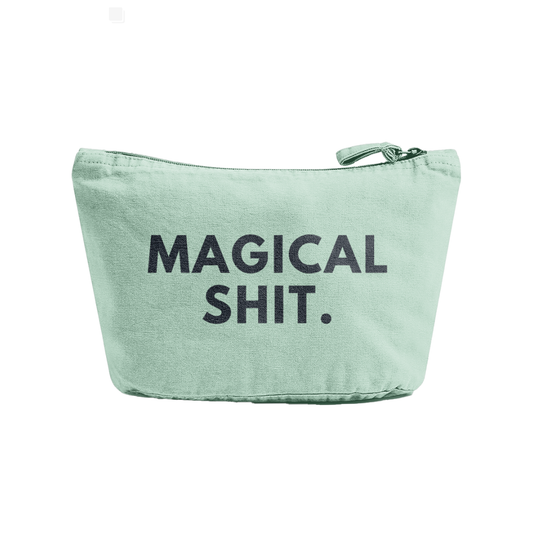 Magical Shit Organic Canvas Makeup Bag