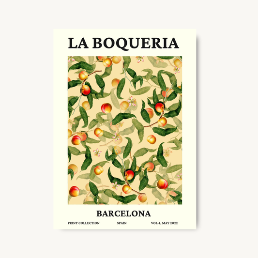 La Boqueria Barcelona Art Print