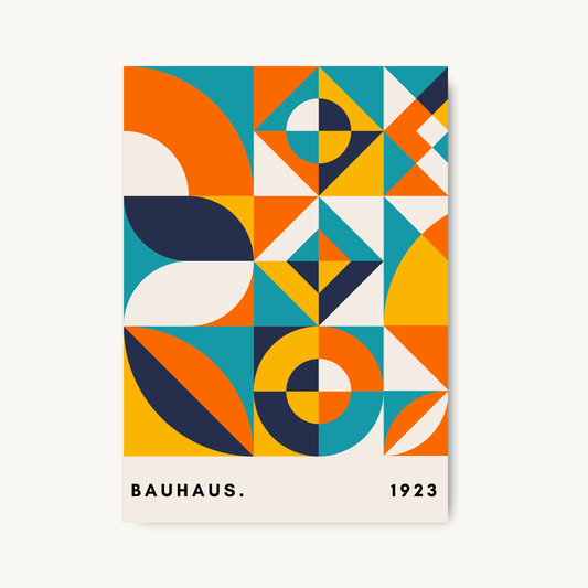 Bauhaus 1923 Abstract Art Print