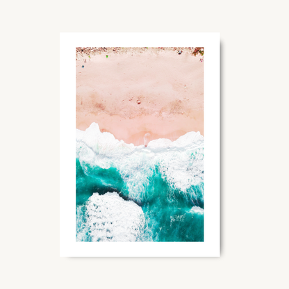 Blush Shoreline Print
