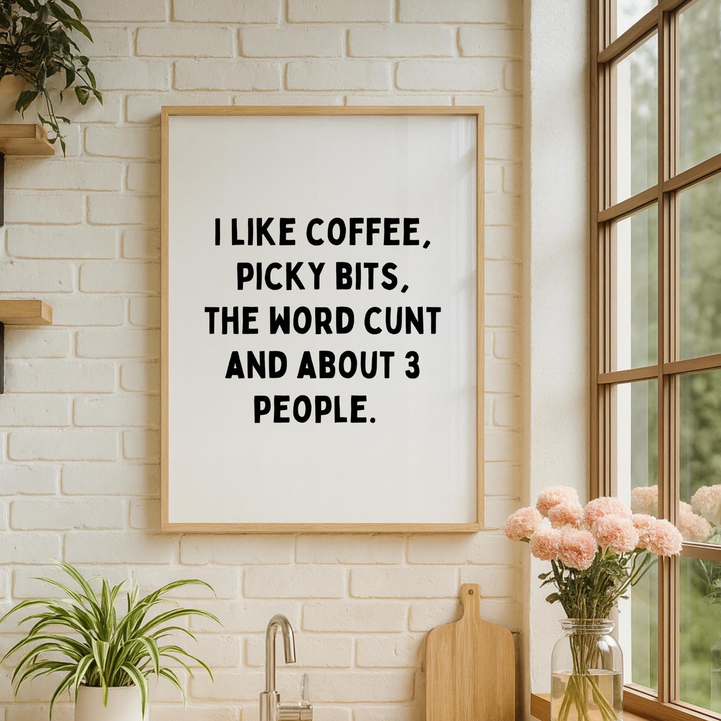 I Like Coffee Print