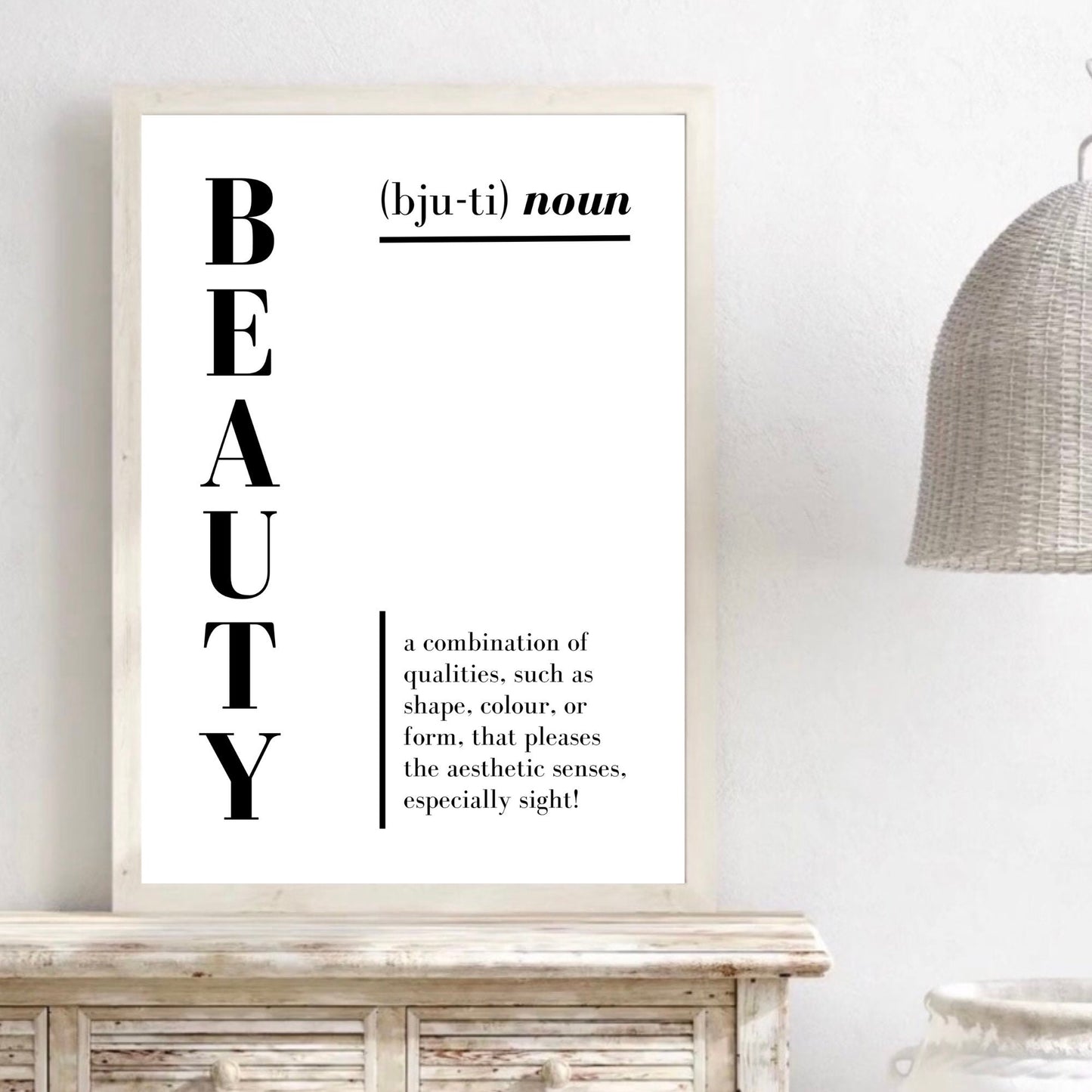 Beauty Definition Print