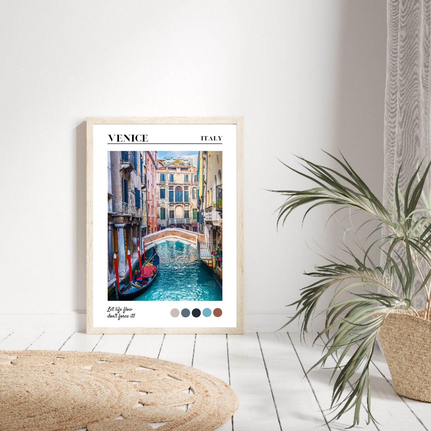 Venice Canal Travel Print