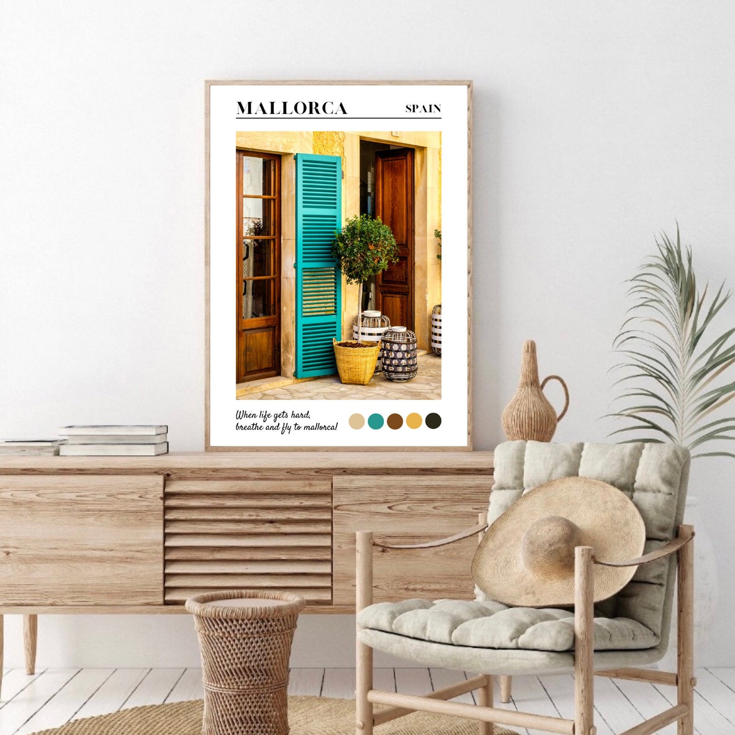 Mallorca Travel Print