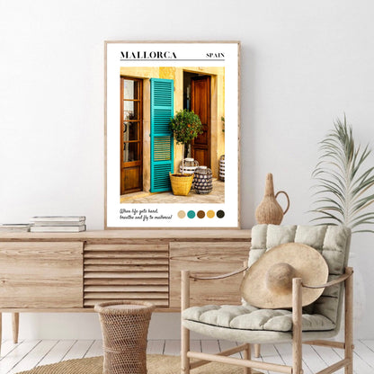 Mallorca Travel Print