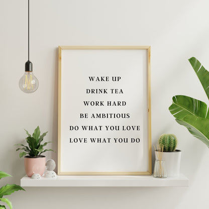 Be Ambitious Print