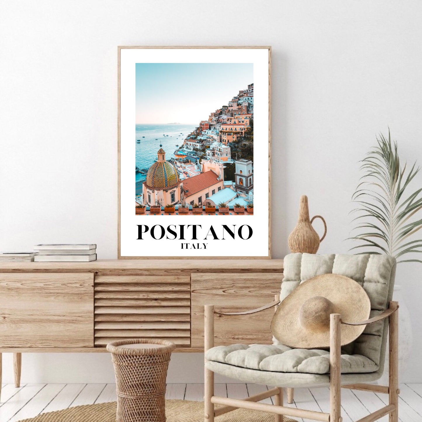 Positano Travel Print
