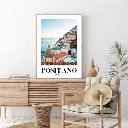 Positano Travel Print