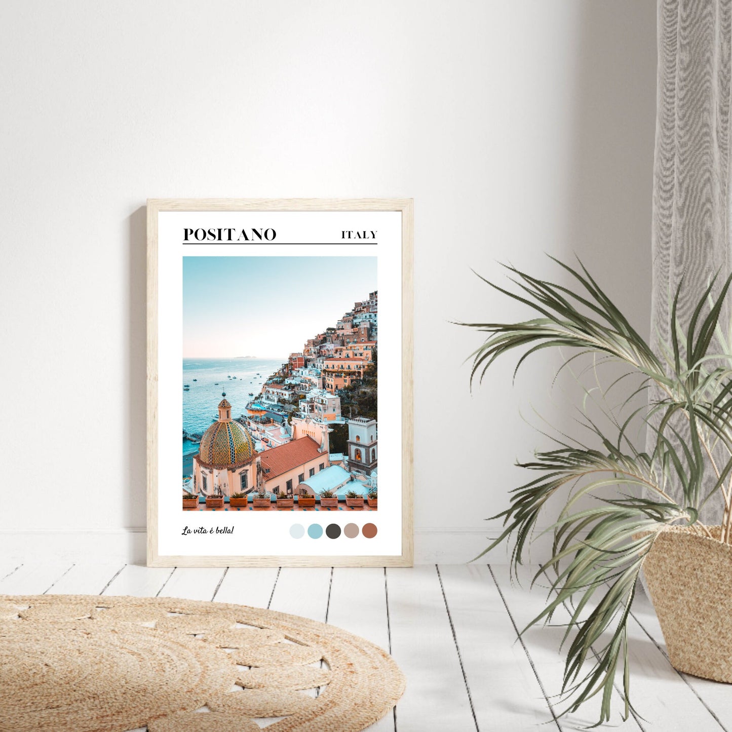 Positano, Italy Travel Print