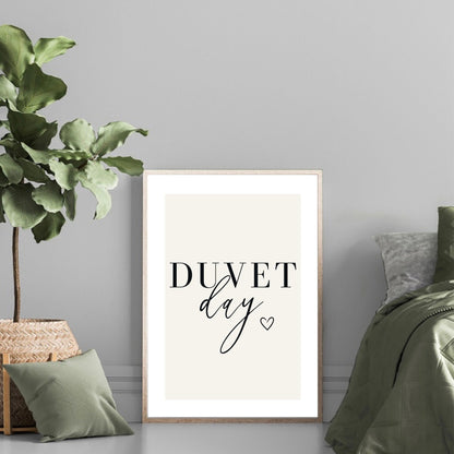 Duvet Day Print
