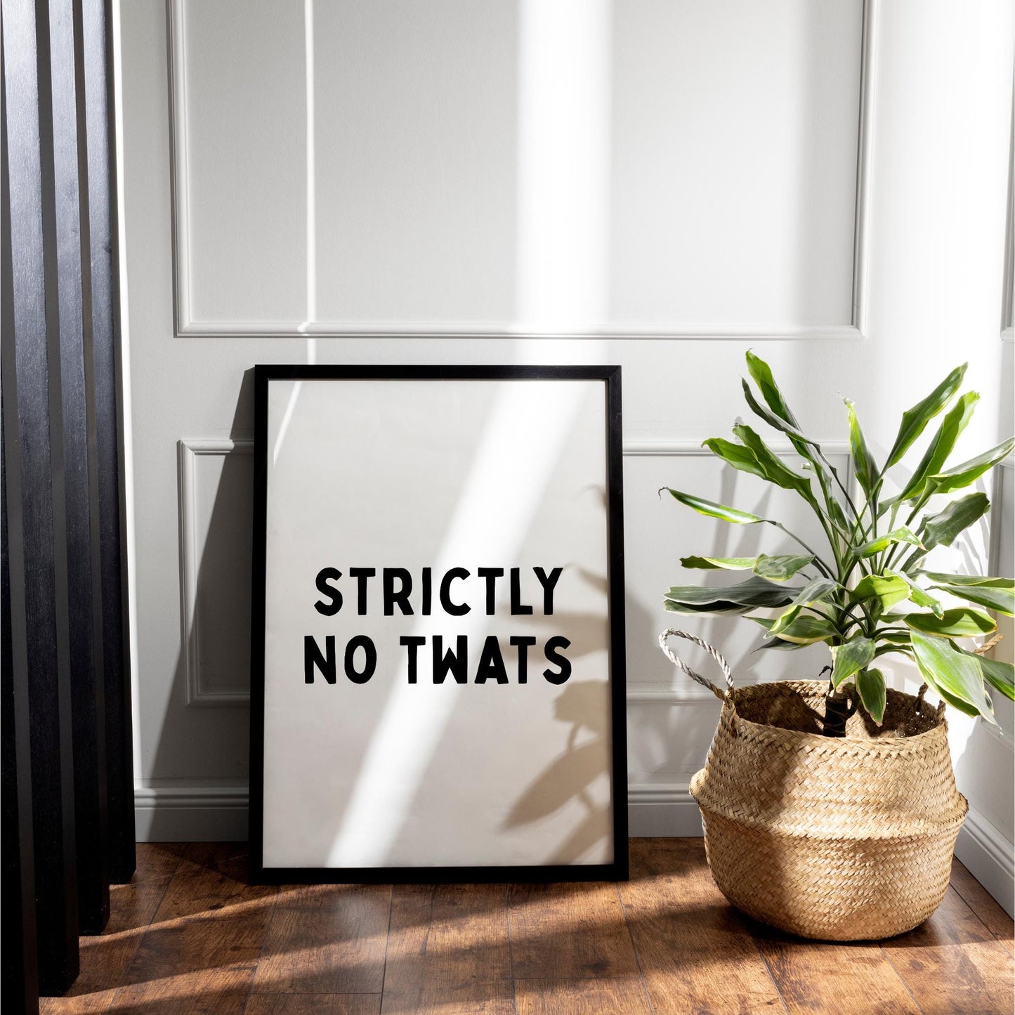 Strictly No Tw*ts Print