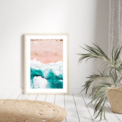 Blush Shoreline Print