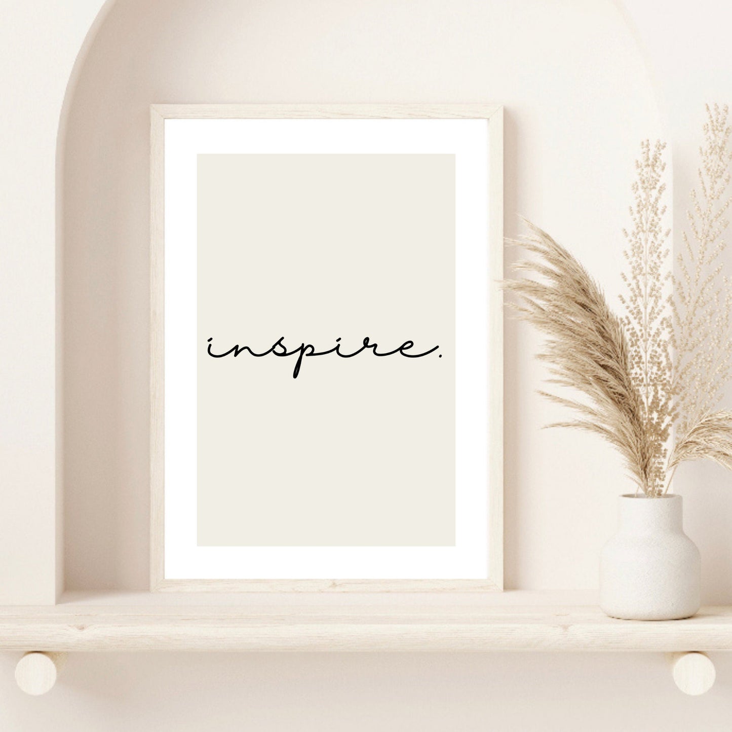 Inspire Quote Print