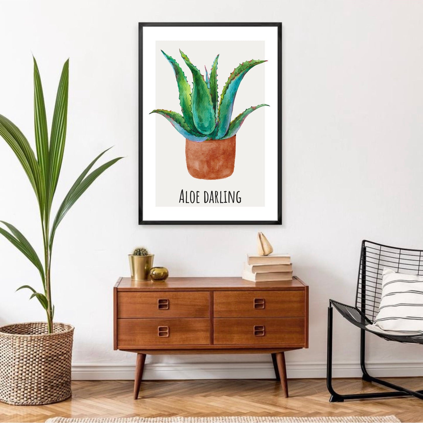 Aloe Darling Art Print
