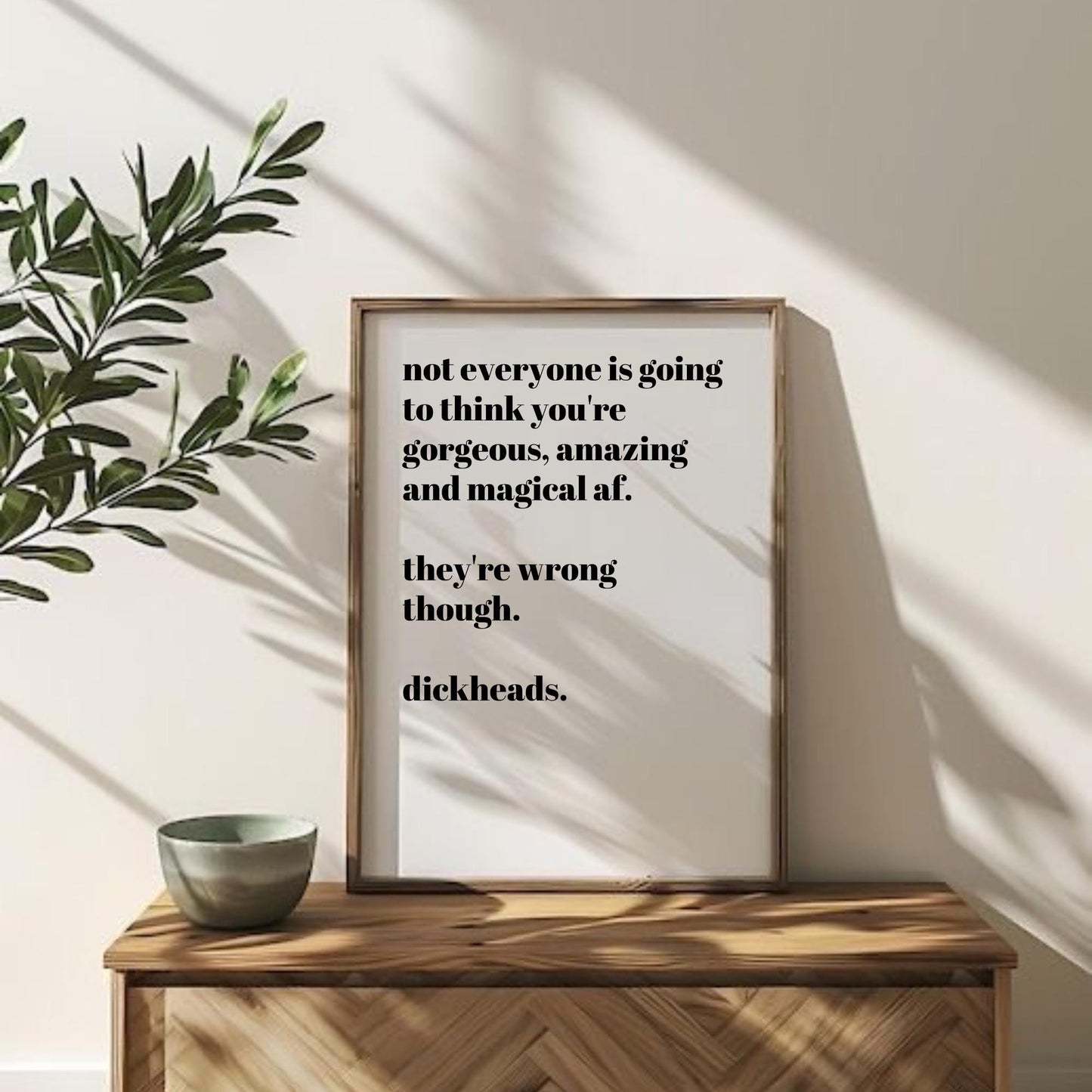 Gorgeous, Amazing & Magical AF Print