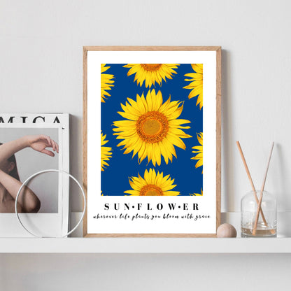 Sunflower Bloom Print