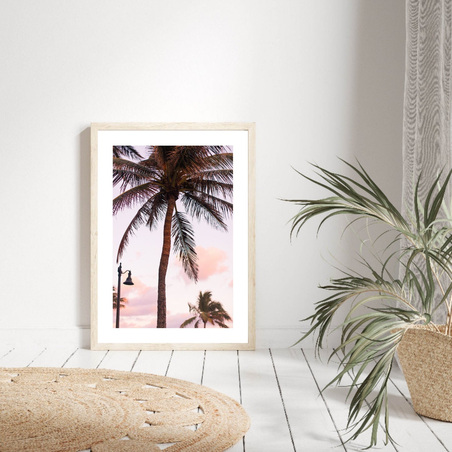 Palm Tree Sunset Print