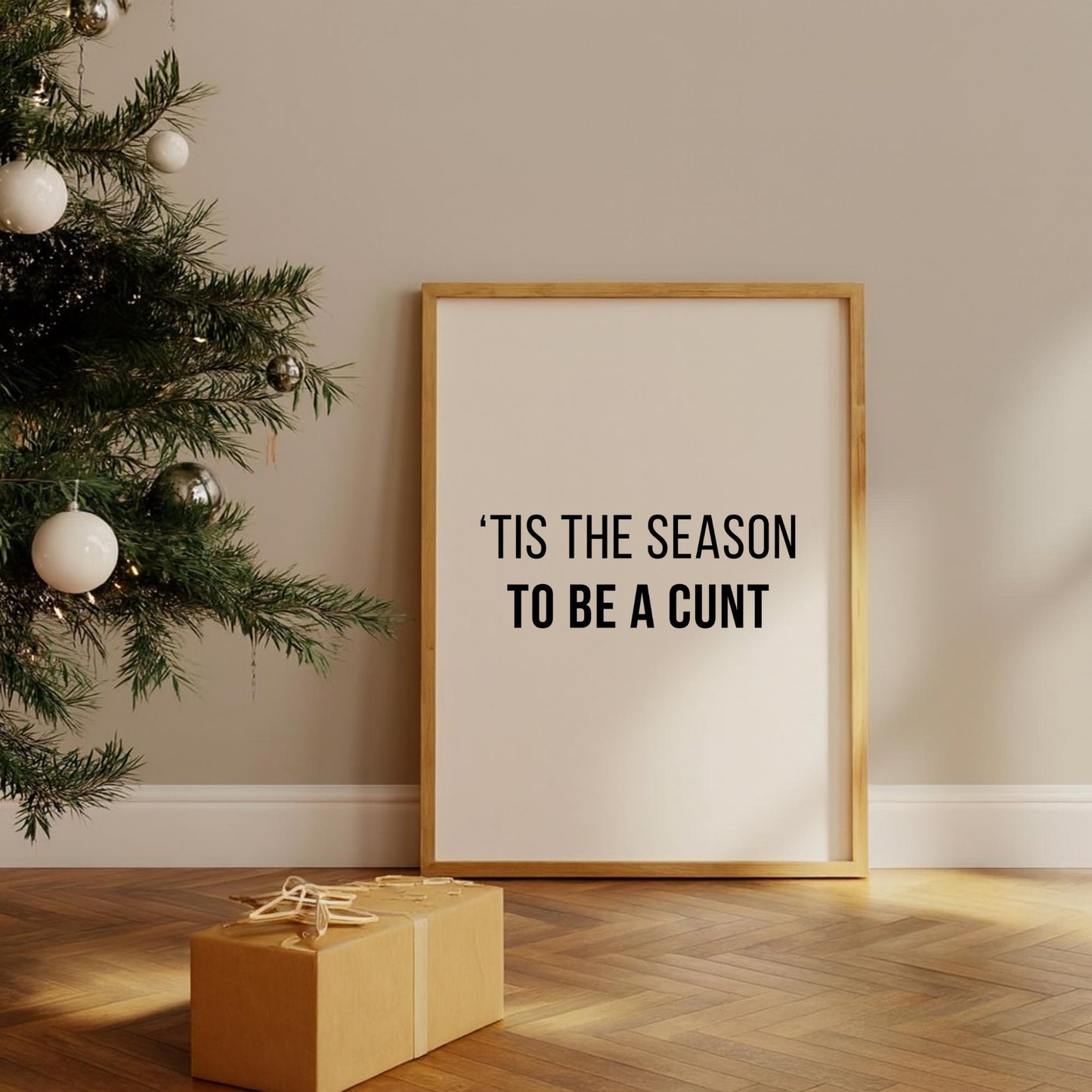 'Tis the Season Christmas Print