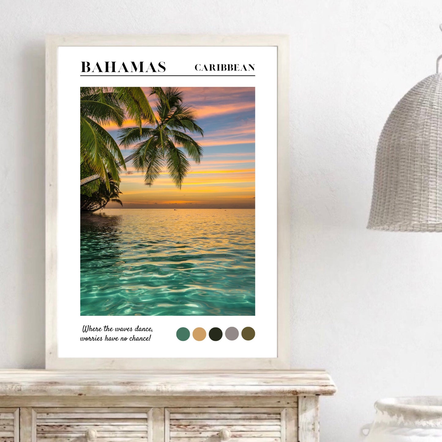 Bahamas Sunset Print