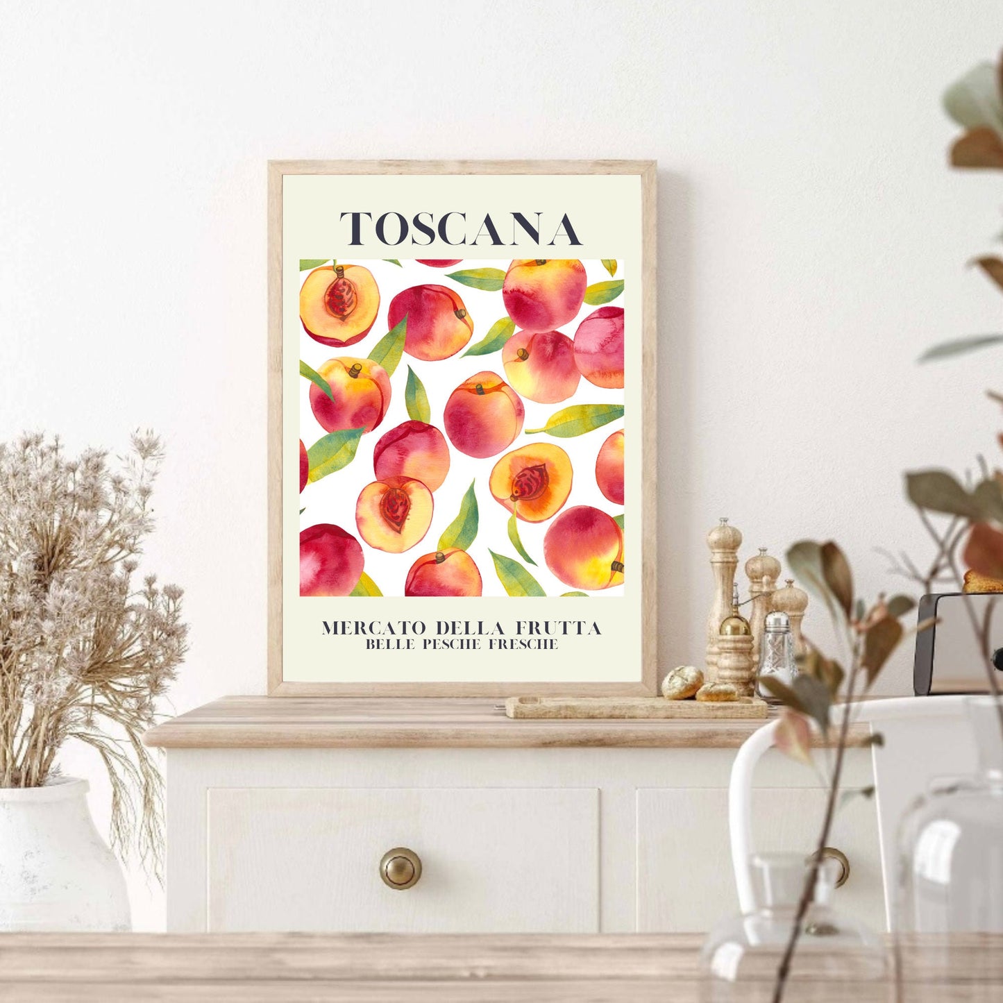 Tuscany Fruit Market Print